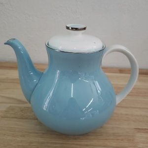 Royal Daulton blue tea pot